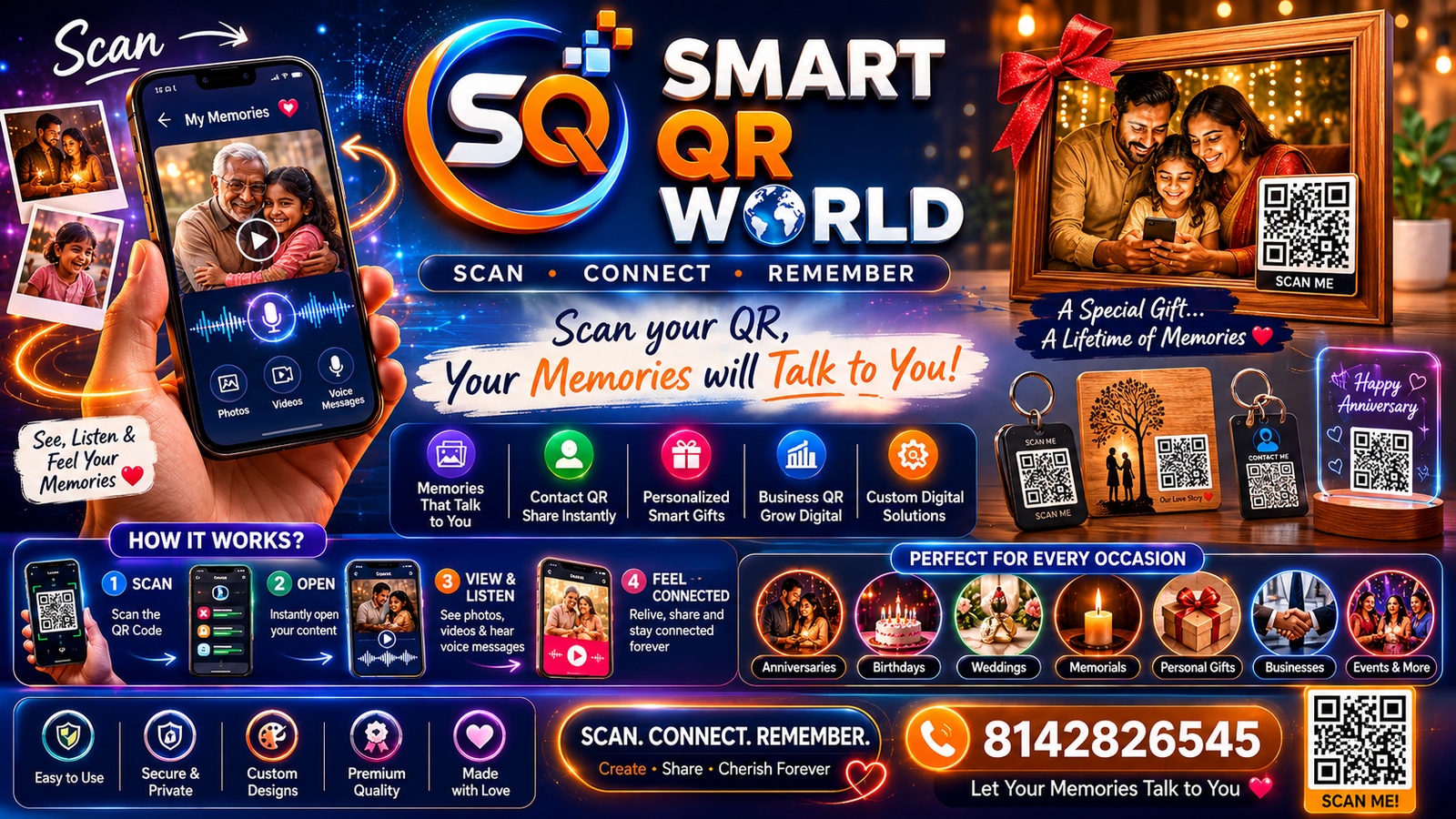 Smart QR Gift Box